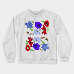Floral Vibrance Crewneck Sweatshirt